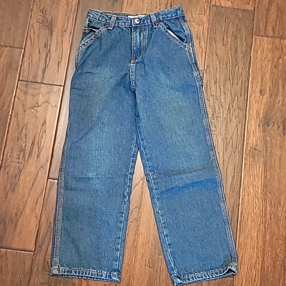 💥3for$12💥 JK Indigo boy's carpenter jeans size 7 - Picture 1 of 5